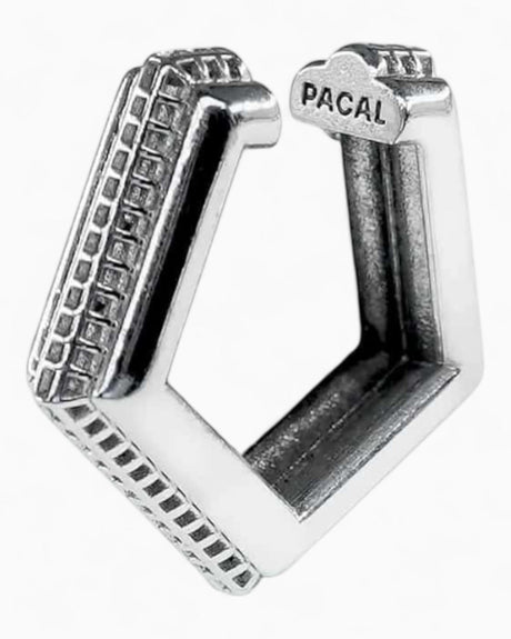 PACAL Verta Kıkırdak Küpesi Silver
