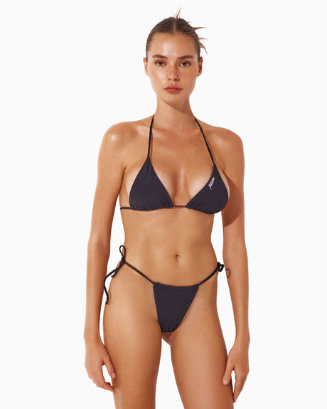 Paume Brazilian Siyah İpli Bikini Altı
