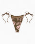 Paume Floral Earth Beau İpli Bikini Altı Floral Earth