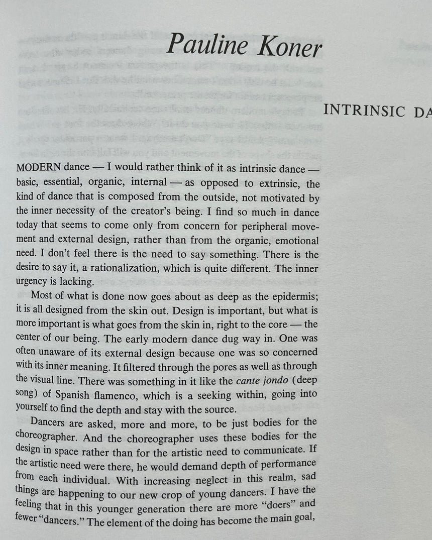 Cohen: The Modern Dance: Seven Statement of Belief