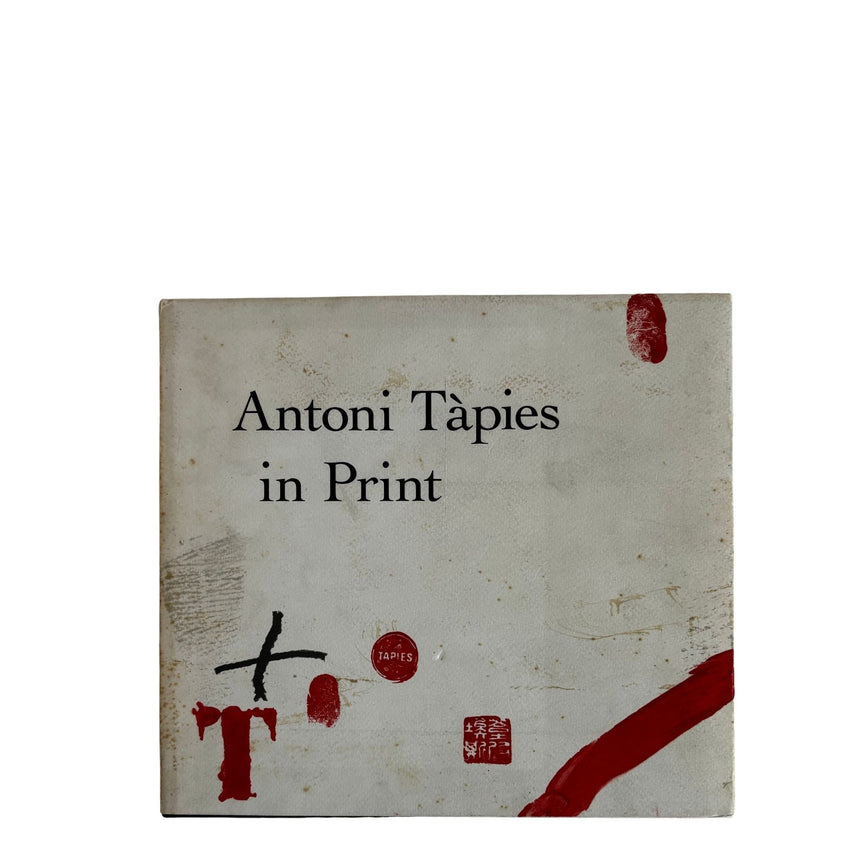 Pestil Books for vitruta Antoni Tàpies in Print 