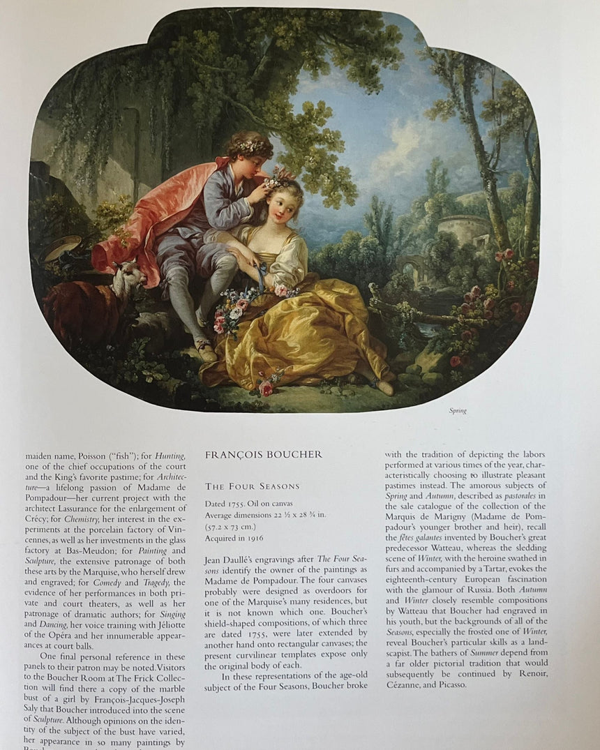 Pestil Books for vitruta Art of the Frick Collection