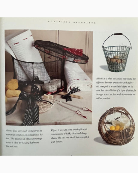 Container Decorator Boxes, Baskets, Pots, And Pails 25 Instant Ideas,