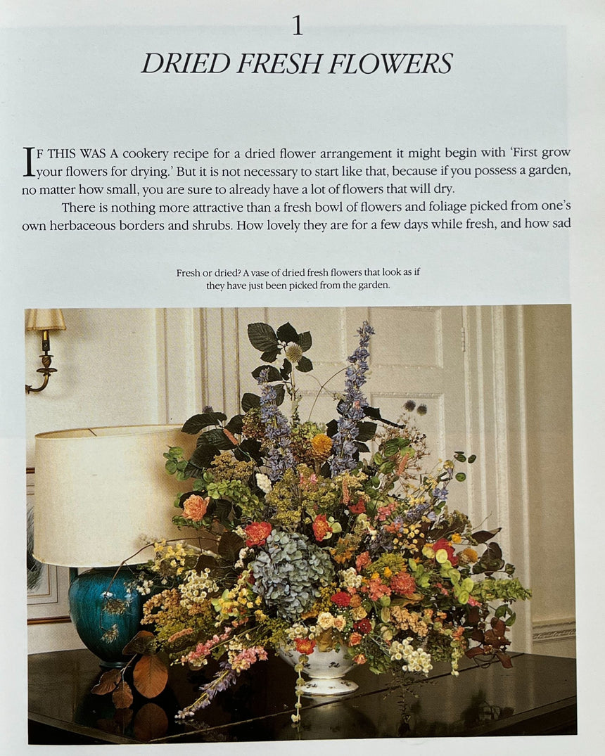 Pestil Books for vitruta Dried Fresh Flowers