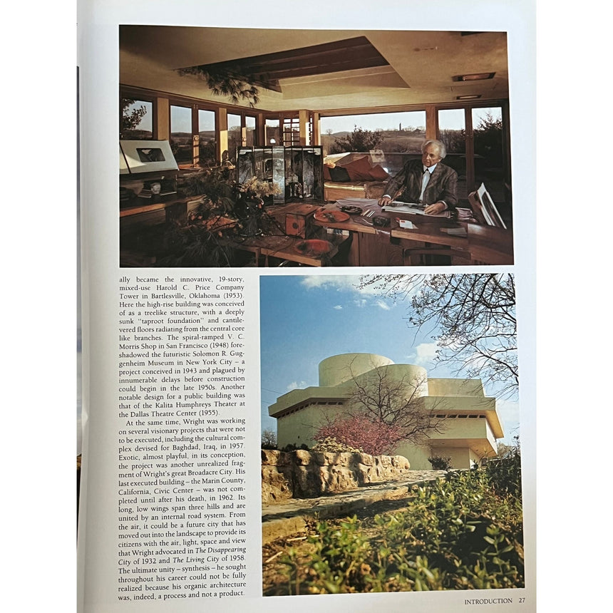 Pestil Books for vitruta Frank Lloyd Wright 