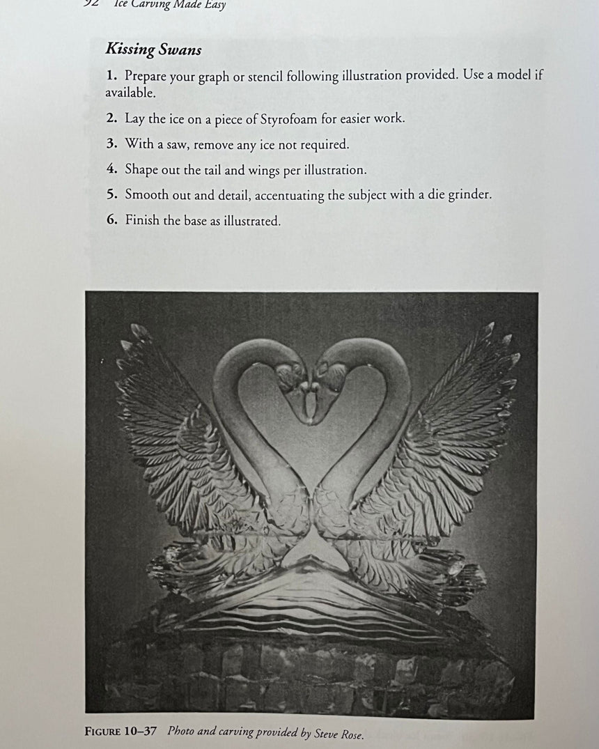 Pestil Books for vitruta Ice Carving