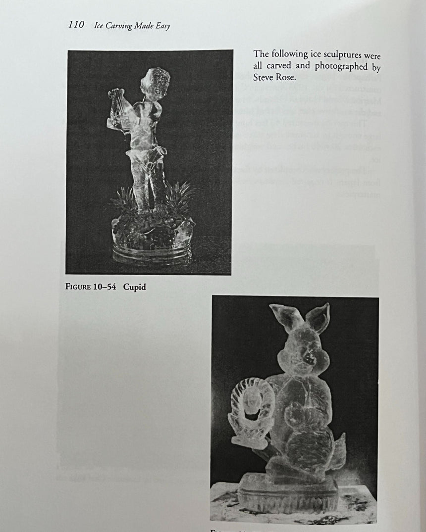 Pestil Books for vitruta Ice Carving