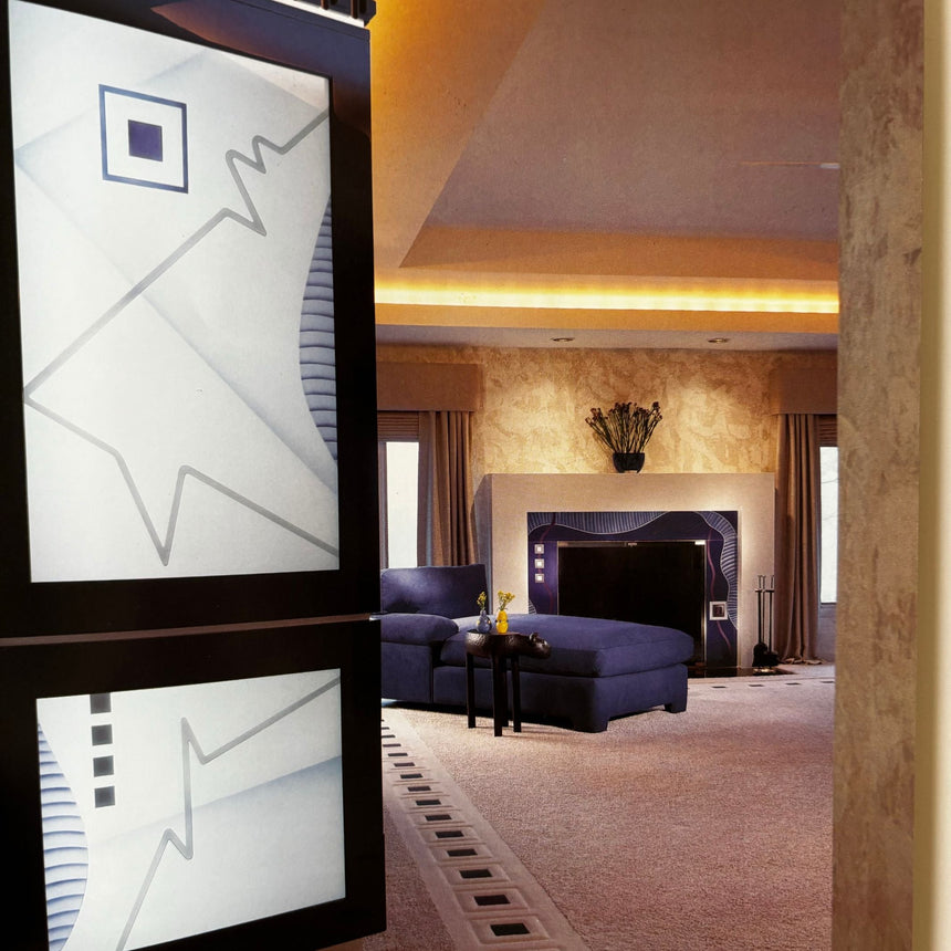 Pestil Books for vitruta Interiors in Blue