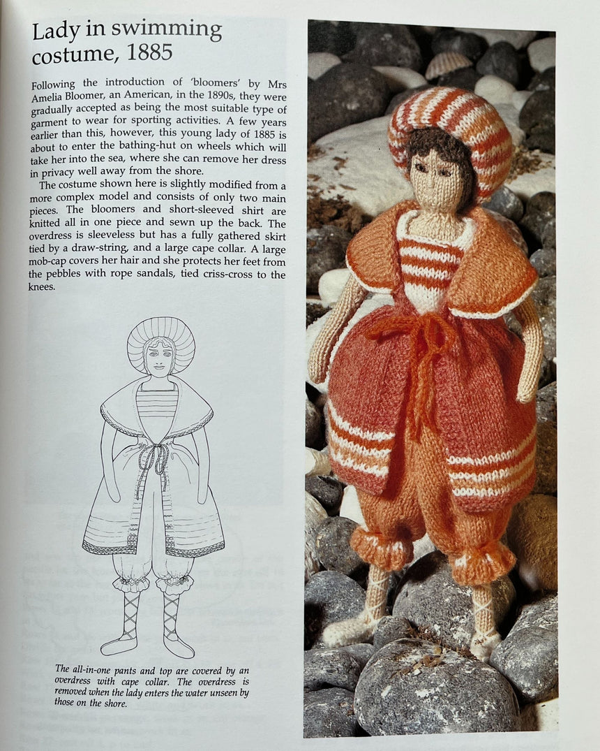 Pestil Books for vitruta Knitted Historical Figures