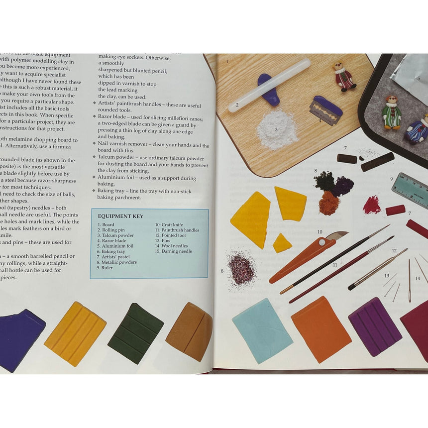 Pestil Books for vitruta Making Polymer Clay Jewellery 