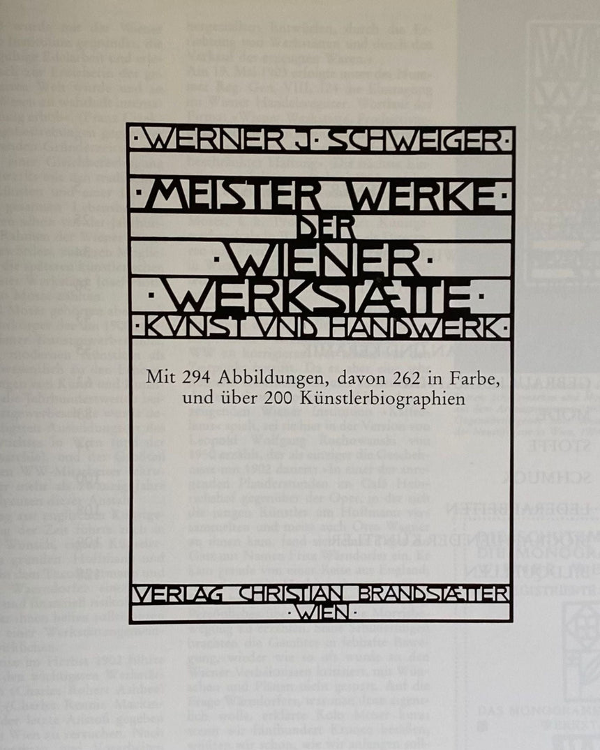 Meister Werke der Wiener Werkstaette