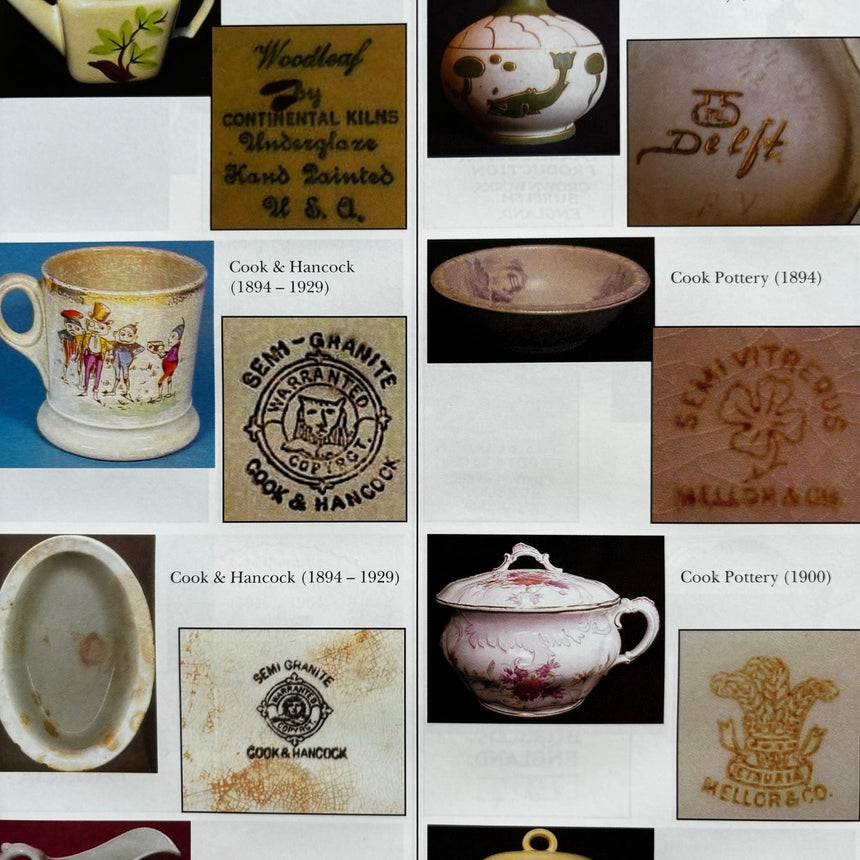 Pestil Books for vitruta Pictorial Guide to Pottery & Porcelain Marks 