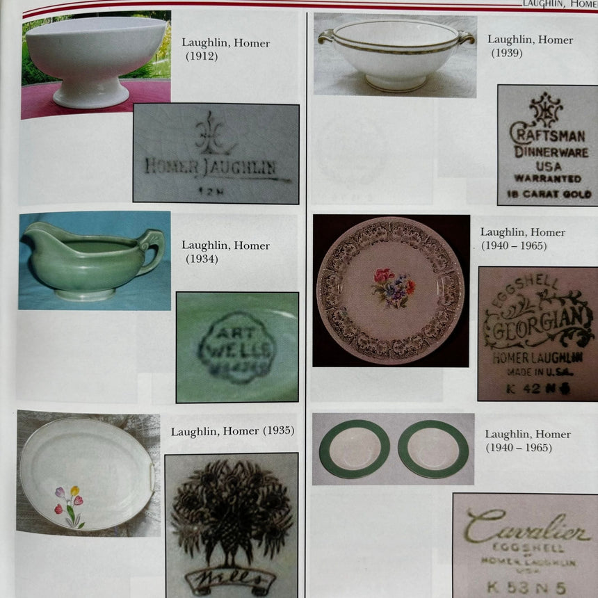 Pestil Books for vitruta Pictorial Guide to Pottery & Porcelain Marks 