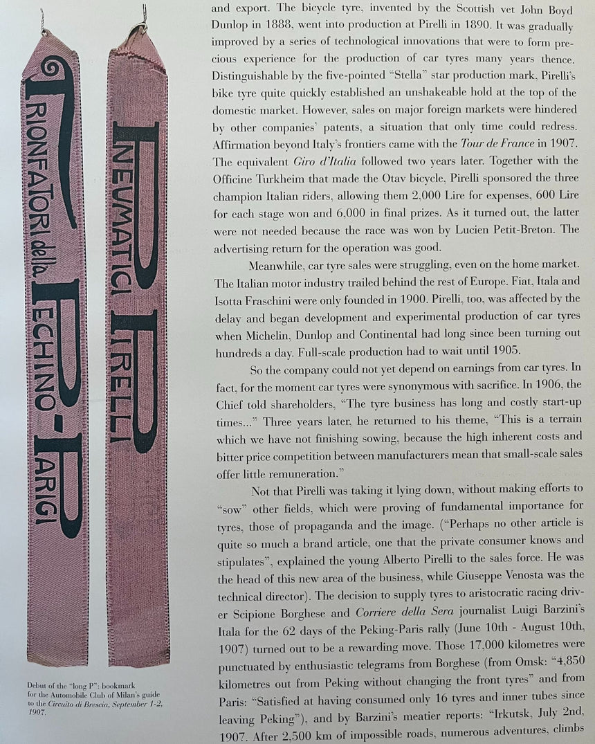 Pestil Books for vitruta Pirelli 1872-1997: 125 Years of Empire