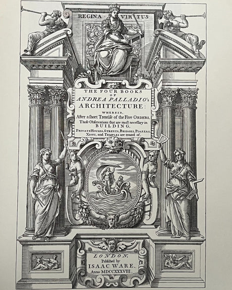 Pestil Books for vitruta The Four Books of Architecture