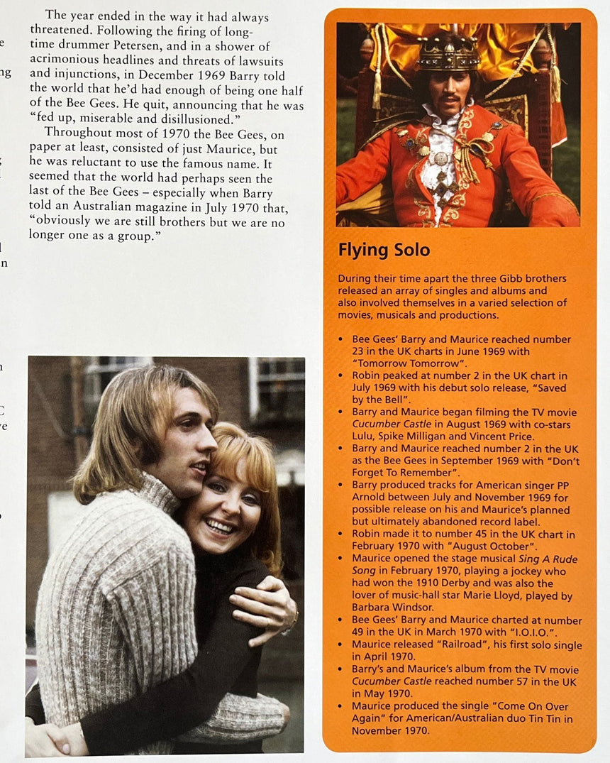 Pestil Books for vitruta Treasure of the BeeGees