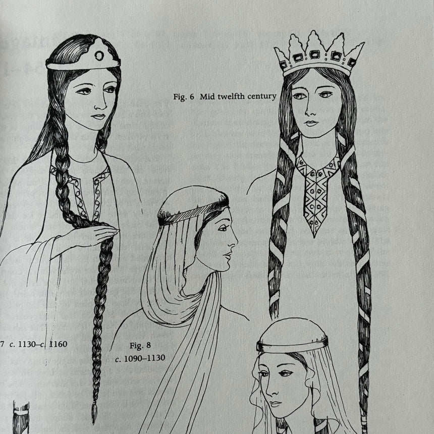 Pestil Books for vitruta Women's Hats, Headdresses and Hairstyles: With 453 Illustrations Medieval to Modern