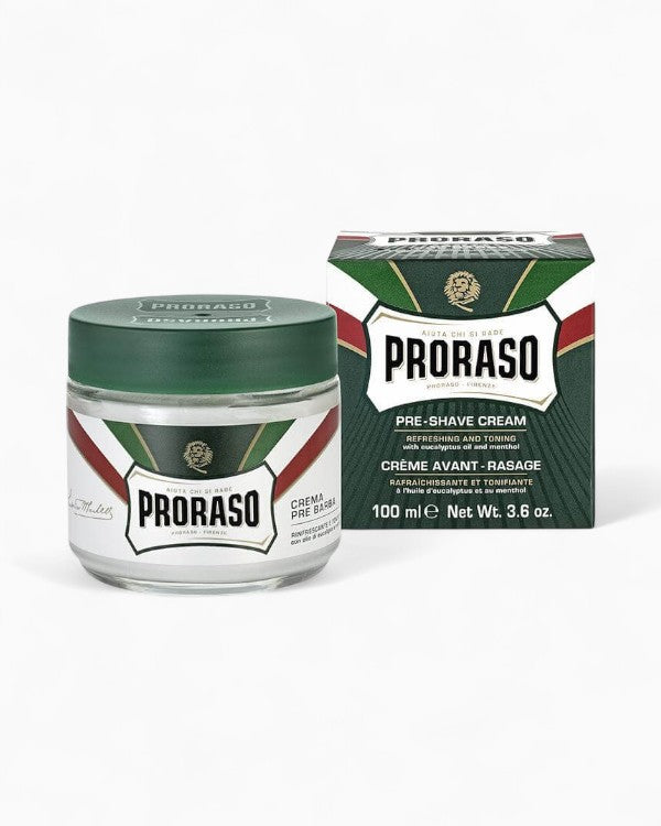 Pre-Shave Cream - Eucalyptus Oil and Menthol