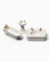 Bathroom Jewelry Tray / Pedestal Sink