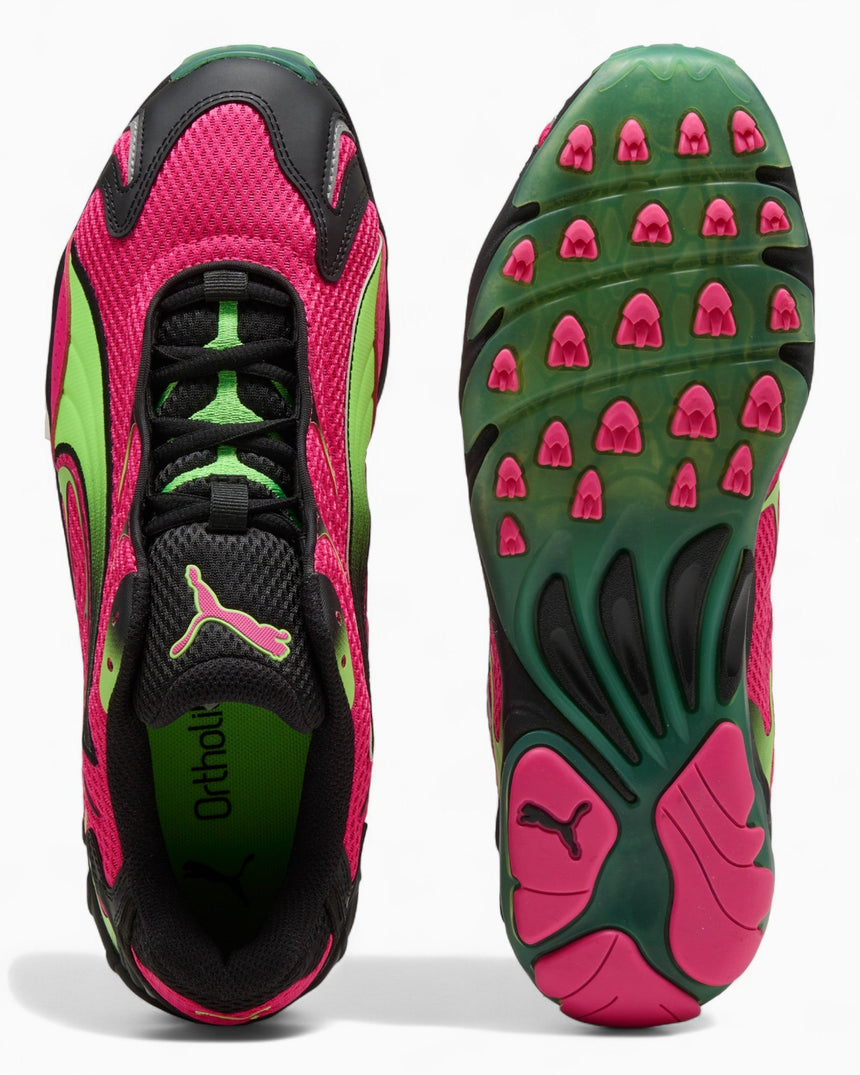 PUMA Inhale Kadın Sneaker Fluro Pink Pes/Green Glare
