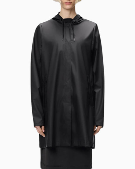 Rains A - Line W Jacket Black