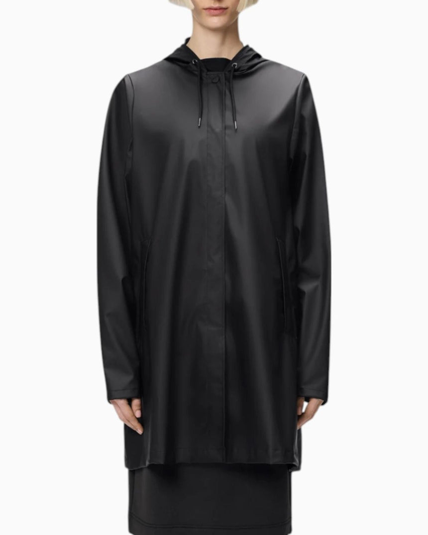 Rains A - Line W Jacket Black
