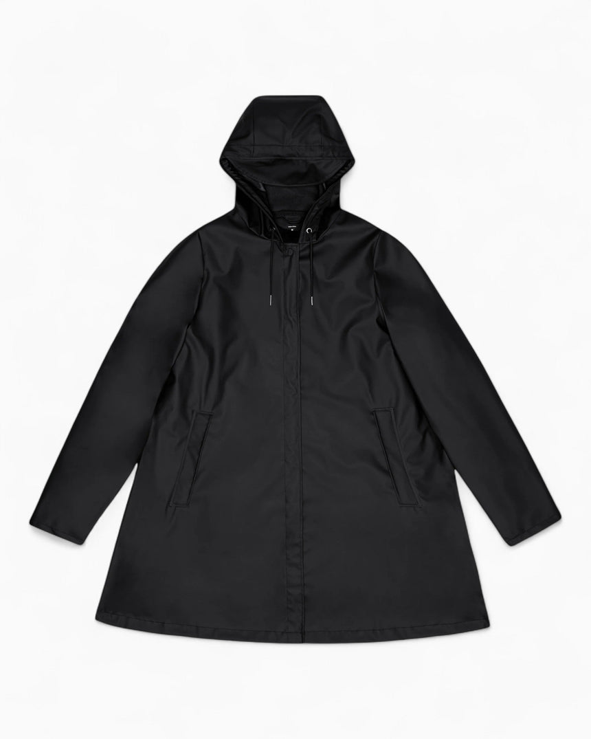 Rains A - Line W Jacket Black