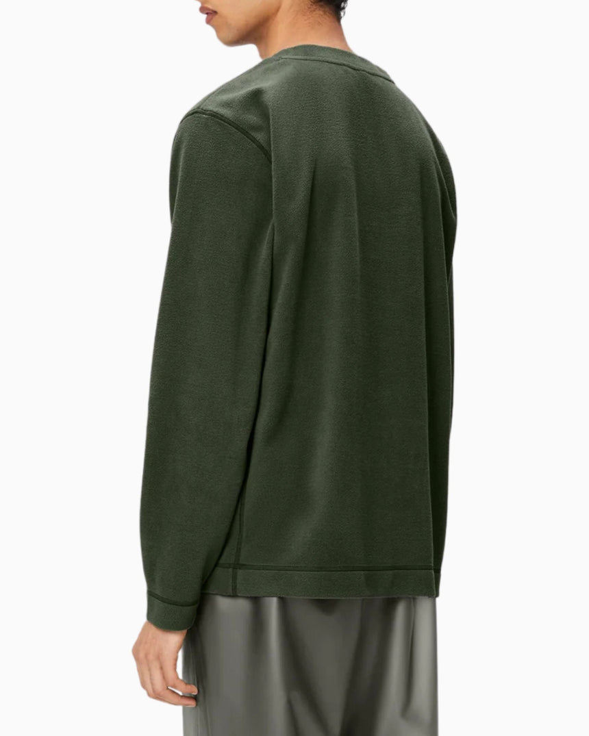 Rains Addis Fleece Crewneck