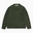 Rains Addis Fleece Crewneck Green