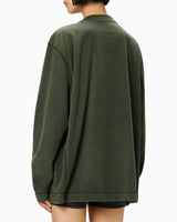 Rains Addis Fleece Crewneck