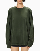 Rains Addis Fleece Crewneck