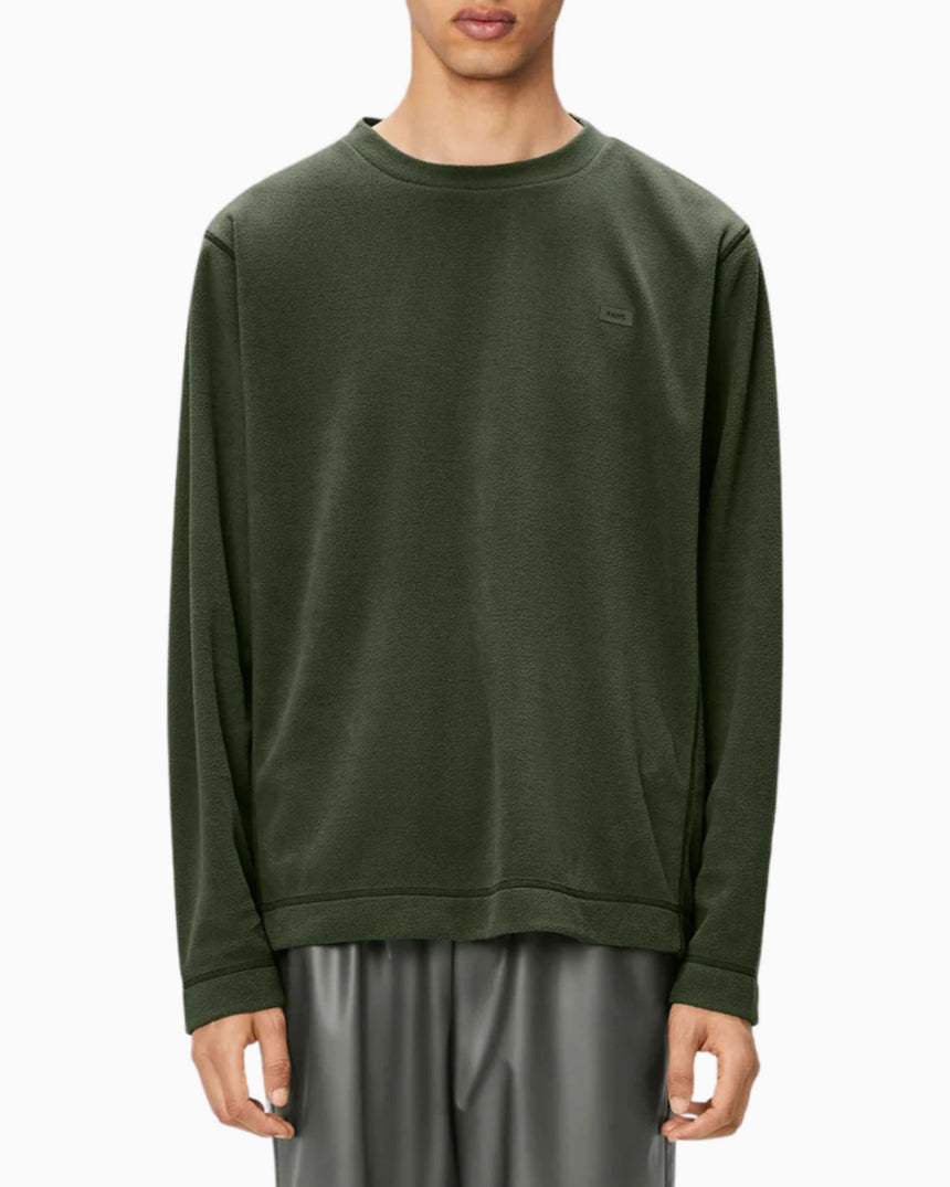 Rains Addis Fleece Crewneck