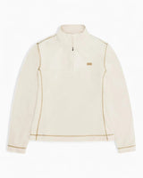 Rains Addis Fleece Curve Half Zip Dune