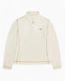 Rains Addis Fleece Curve Half Zip Dune