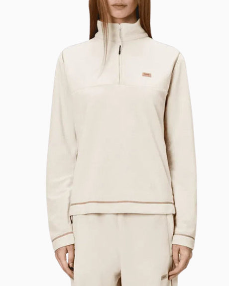 Rains Addis Fleece Curve Half Zip