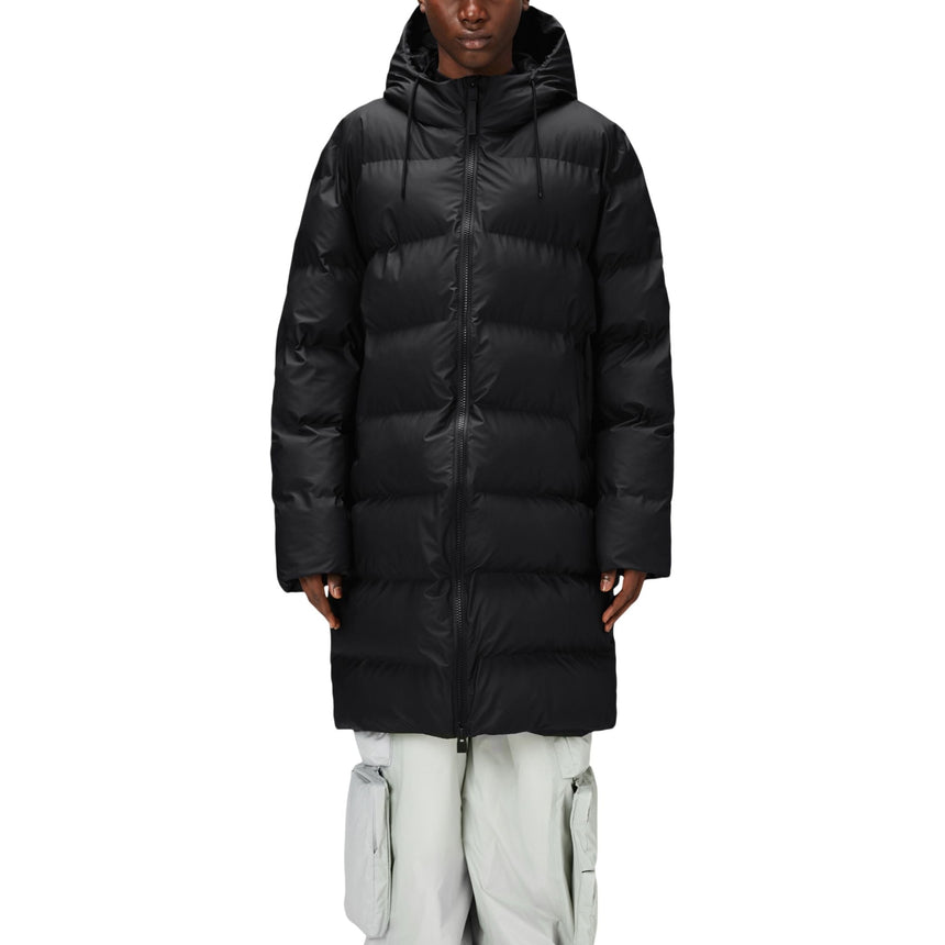 Rains Alta Long Puffer Jacket 