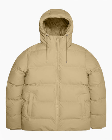 Rains Alta Puffer Jacket Sand