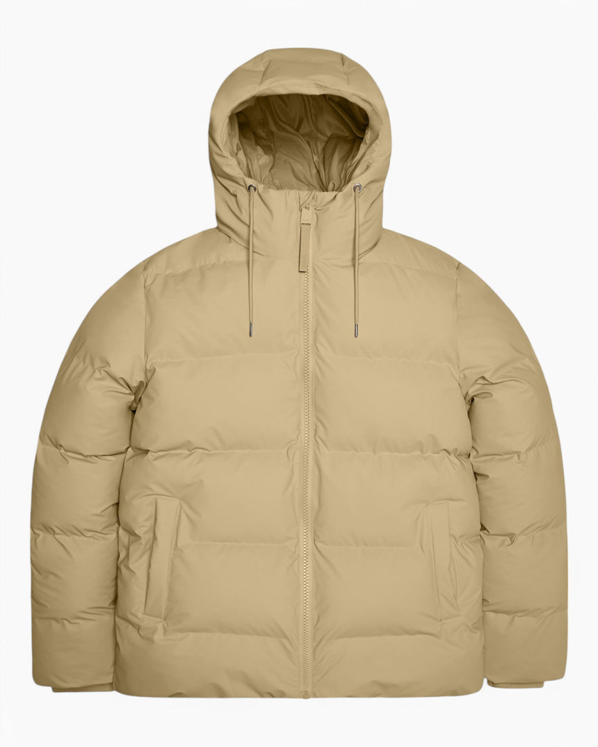 Rains Alta Puffer Jacket Sand