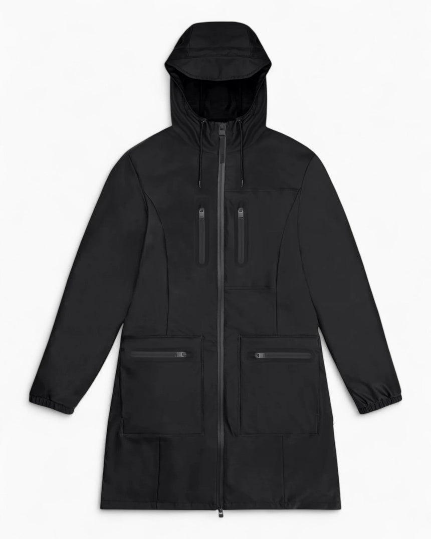 Rains Cargo Curve W Jacket Black