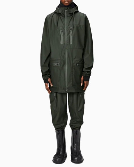 Cargo Long Jacket Raincoat