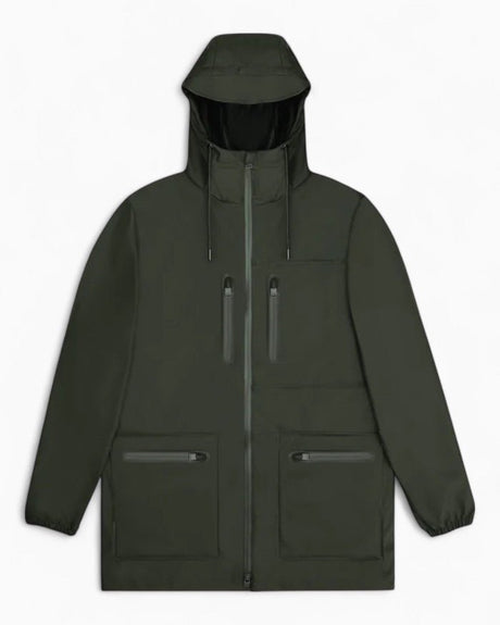 Cargo Long Jacket Raincoat