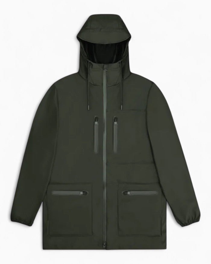 Cargo Long Jacket Raincoat