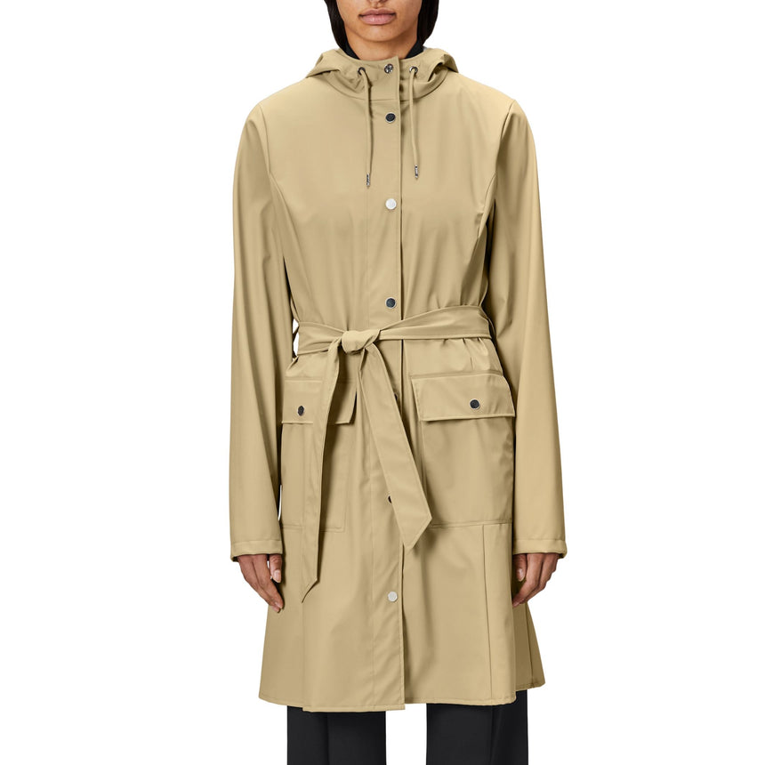 Rains Curve Jacket Sand