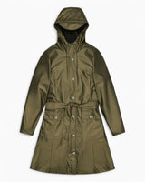 Rains Curve Long Jacket Revel