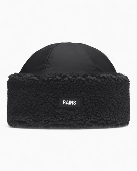 Rains Insulated Fleece Hat Black