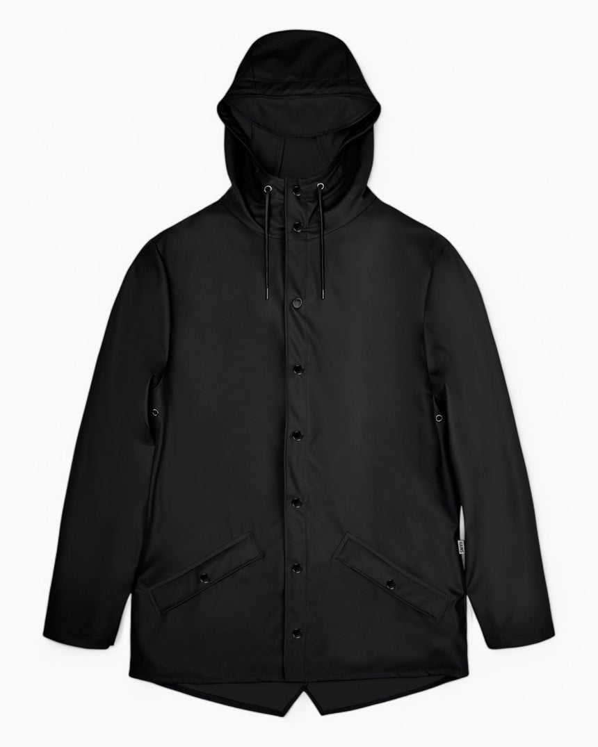 Rains Jacket Raincoat Black