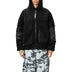 Rains Kofu Fleece Bomber Jacket Black