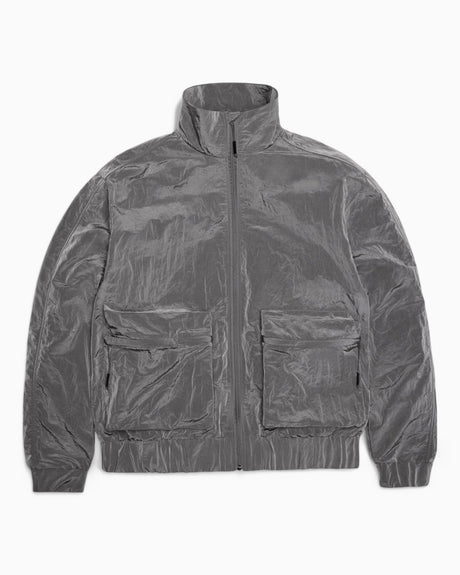 Rains Kano Jacket Metallic Grey