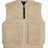 Rains Kofu Fleece Bomber Vest Sand