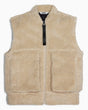 Rains Kofu Fleece Bomber Vest Sand